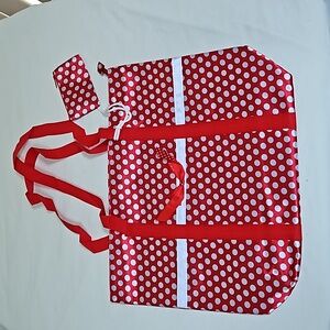 Red Polka Dot Tote